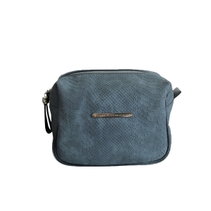PO91013 coming copenhagen mille cosmetic bag vegan leather copen blue