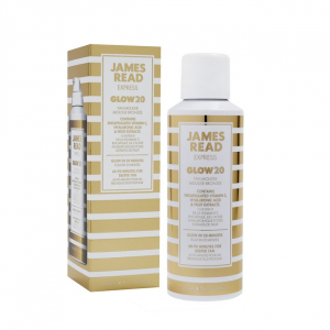 GLOW20 Tan Mousse Carton and Bottle pack shot